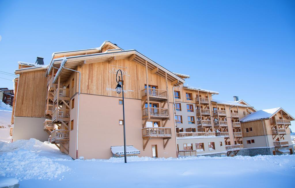Residence Prestige Odalys Front De Neige La Plagne Exteriör bild