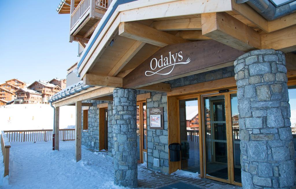 Residence Prestige Odalys Front De Neige La Plagne Exteriör bild