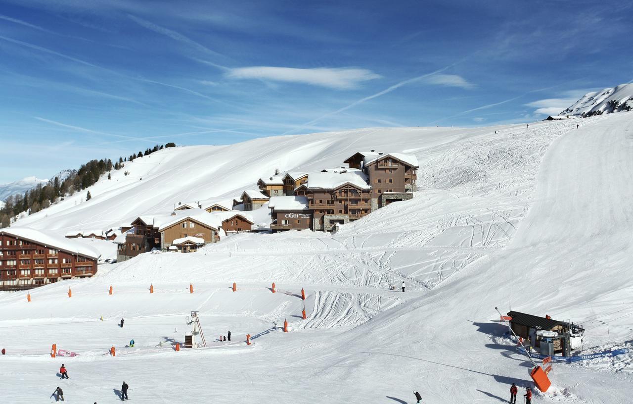 Residence Prestige Odalys Front De Neige La Plagne Exteriör bild