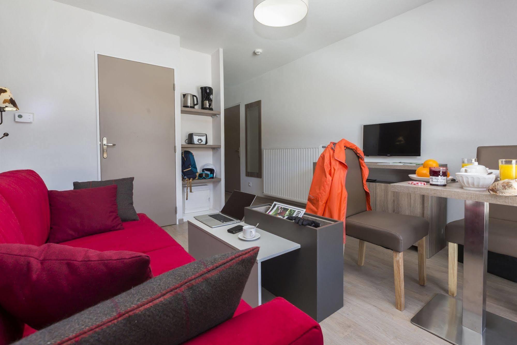 Residence Prestige Odalys Front De Neige La Plagne Exteriör bild